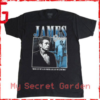 James Dean - Square Official T Shirt ( Men L ) ***READY TO SHIP from Hong Kong***